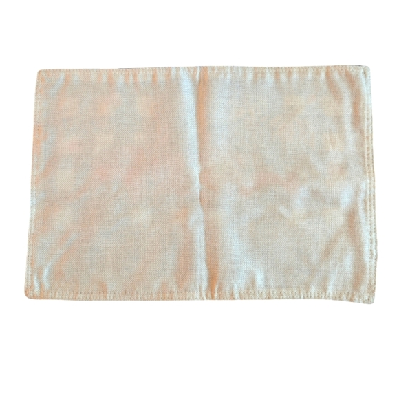 Fall Watercolor Plaid Placemats Set of 4 - Picture 2 of 4